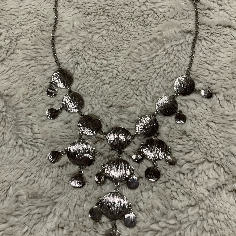 Silver Statement Necklace